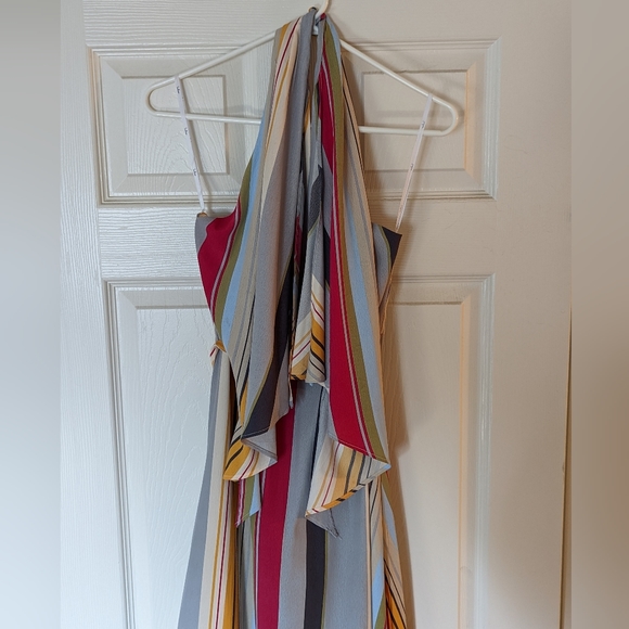 Lulu's Esplanade Halter Maxi Dress - BEAUTIFUL - Picture 5 of 8